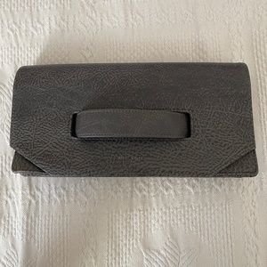 Gray Abiko Vegan Clutch be Matt and Nat
